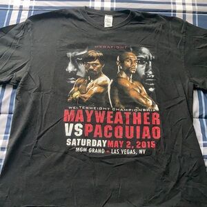 Pacquiao Vs. Mayweather 15’ Boxing event Tee shirt